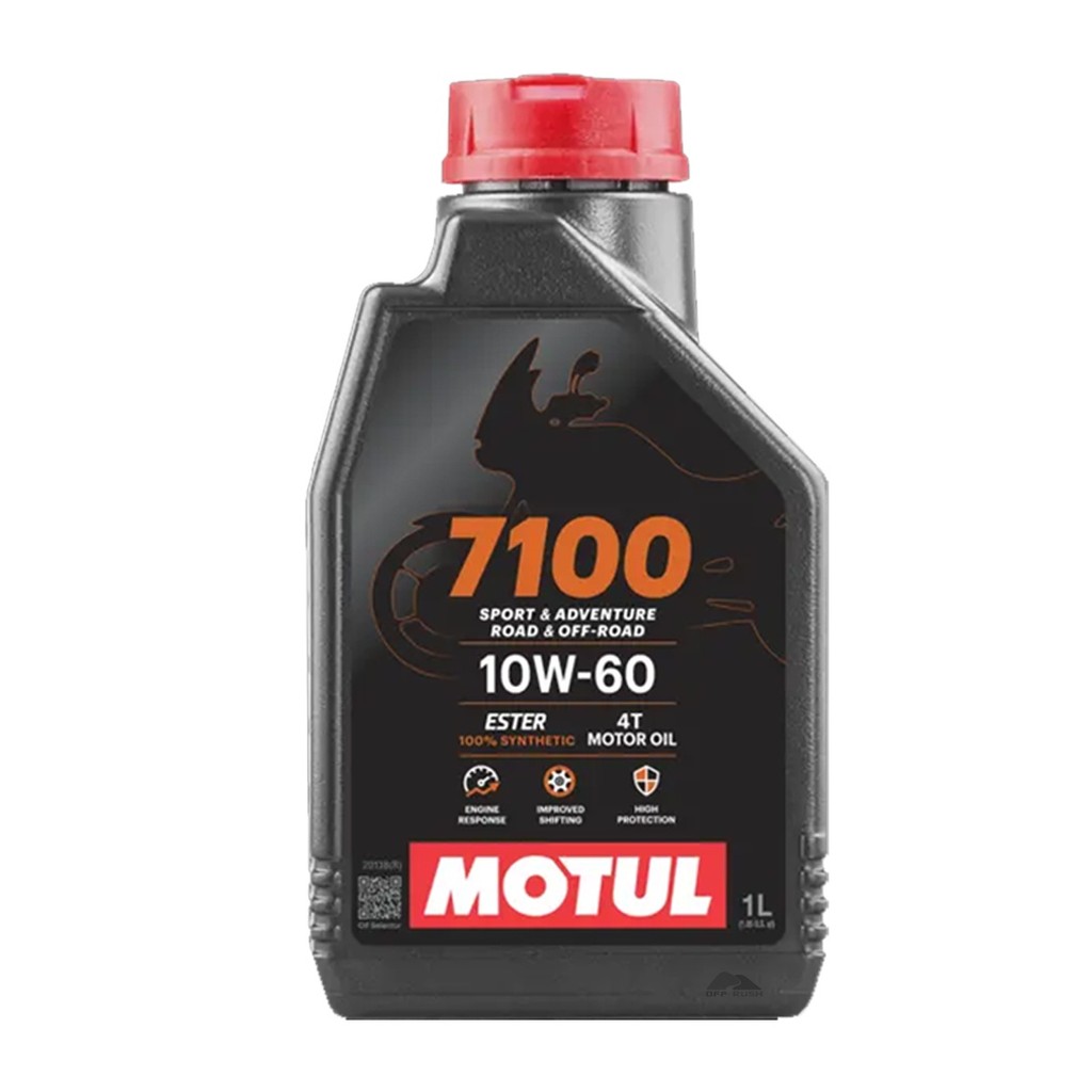 Óleo De Motor Lubrificante Motul 7100 4t 10w60 100% Sintético Ktm Husqvarna Sherco Mv Agusta - 1 Litro