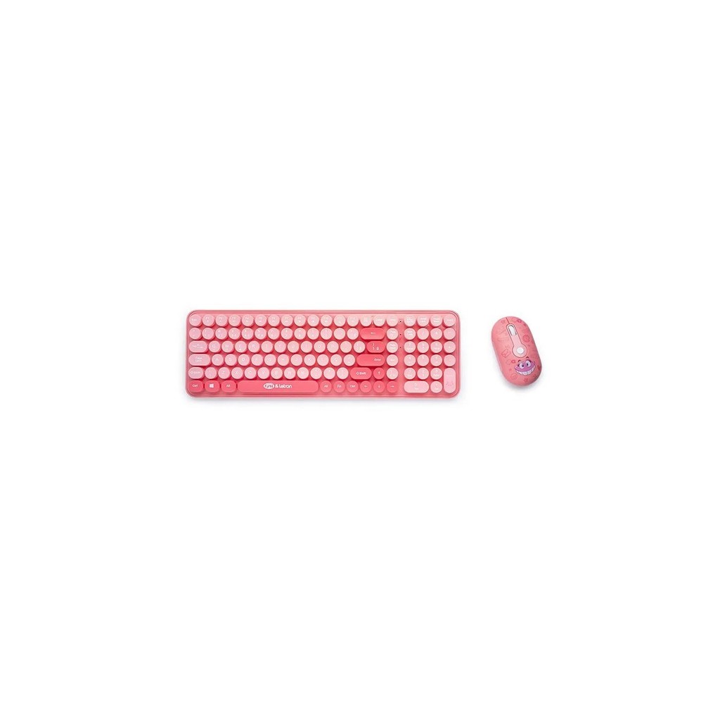 Combo Teclado e Mouse Fini Sem Fio Com Mini Receptor -Letron