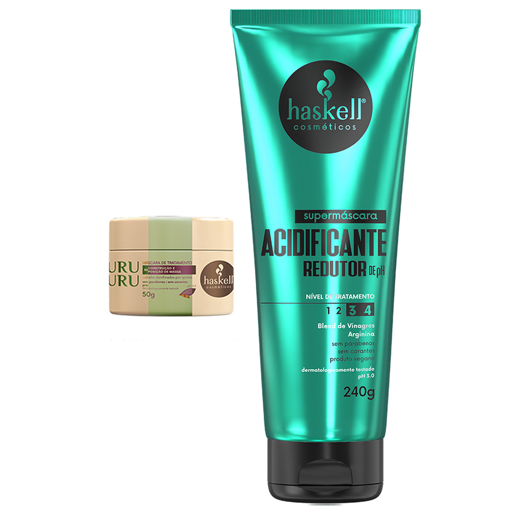 Haskell Supermáscara Acidificante Redutor de PH 240gr