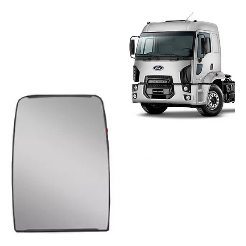 Lente Retrovisor Maior Ford Cargo 815 A 2628 2009 A 2011