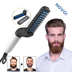 Chapinha prancha Modelador Alisador De Cabelo E Barba Masculino