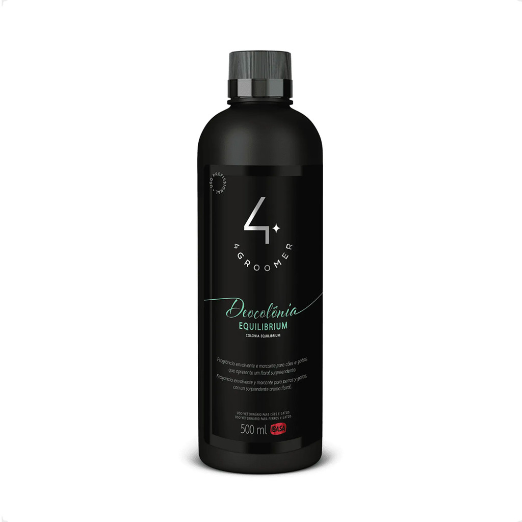 Deocolônia Equilibrium 4Grommer Ibasa Cães e Gatos - 500ml