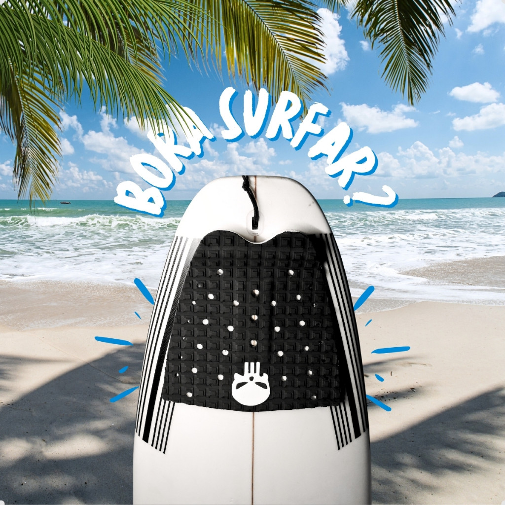 Deck Surf Fresado Alta Aderência Prancha Surf Fita Alto Adesiva Performance Funcional Durável