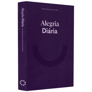 Devocional Alegria Diária |  365 Dias para Mulheres em Oferta na Shopee