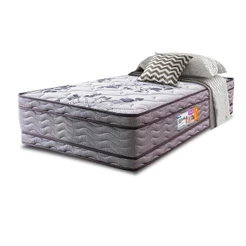 Colchão Solteiro OrtoFirm 88x188x32 Double Face Espuma D45 Cinza