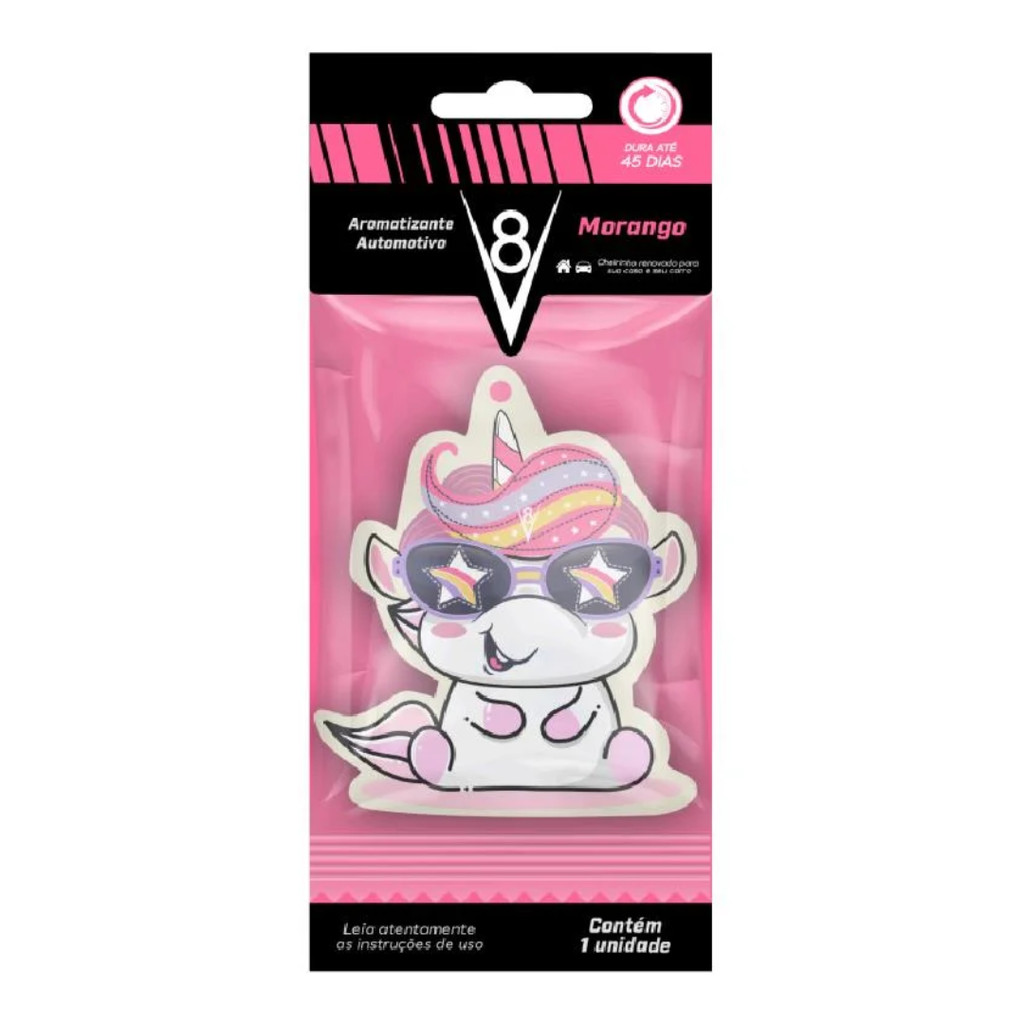 Cheirinho para Carro Unicórnio Morango – Perfume Doce