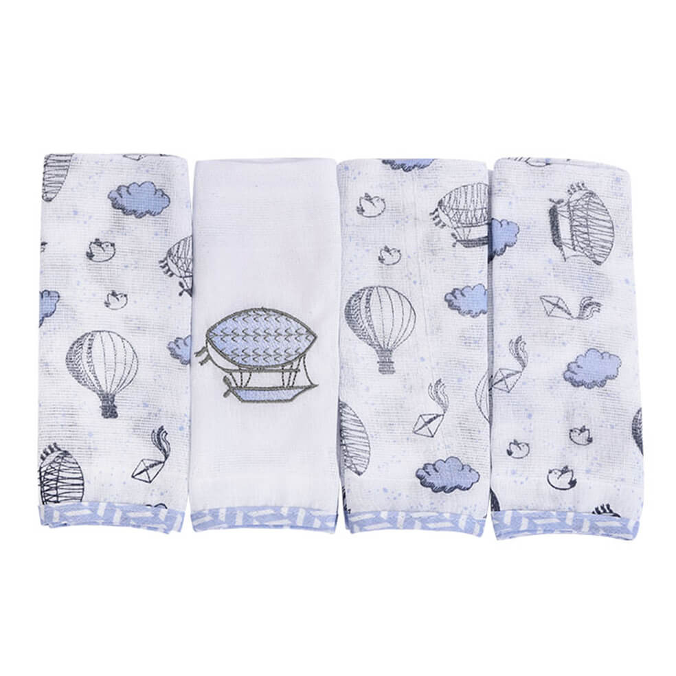 Kit Pano De Boca Loupiot Temas Balões - 4 Peças em Oferta na Shopee