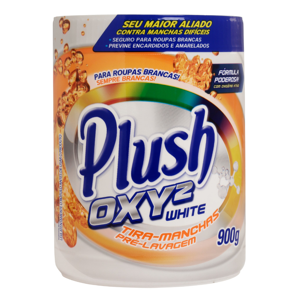 Tira Manchas White Branqueador OXY 2 Plush 900 g em Oferta na Shopee