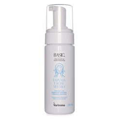 Espuma de Limpeza Facial Neutra Basic Via Aroma 150ml