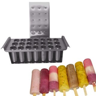 Picoleteira 21 copinhos c/ centralizador de palito em alumínio em Oferta na Shopee