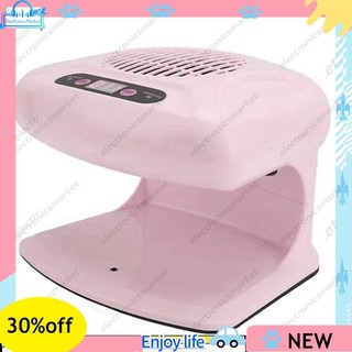 🌹Secador 300W Gel De Unha Secagem Rápida Cura Para Arte Soprador Ferramenta Manicure Rosa Plugue Da Ue