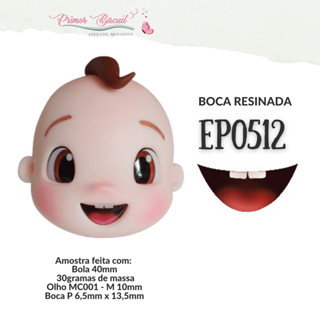 Bocas Adesivas Resinadas - EP0512 - Coleção Ester Paixão em Oferta na Shopee