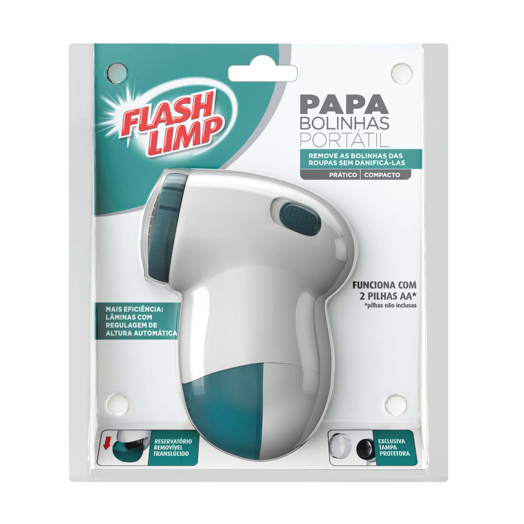 PAPA BOLINHAS PORTATIL FLASH LIMP