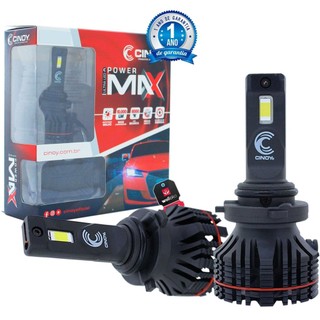 Ultra Led Power Max H1 H3 H7 H11 H27 Hb3 Hb4 6000k 10000Lm em Oferta na Shopee