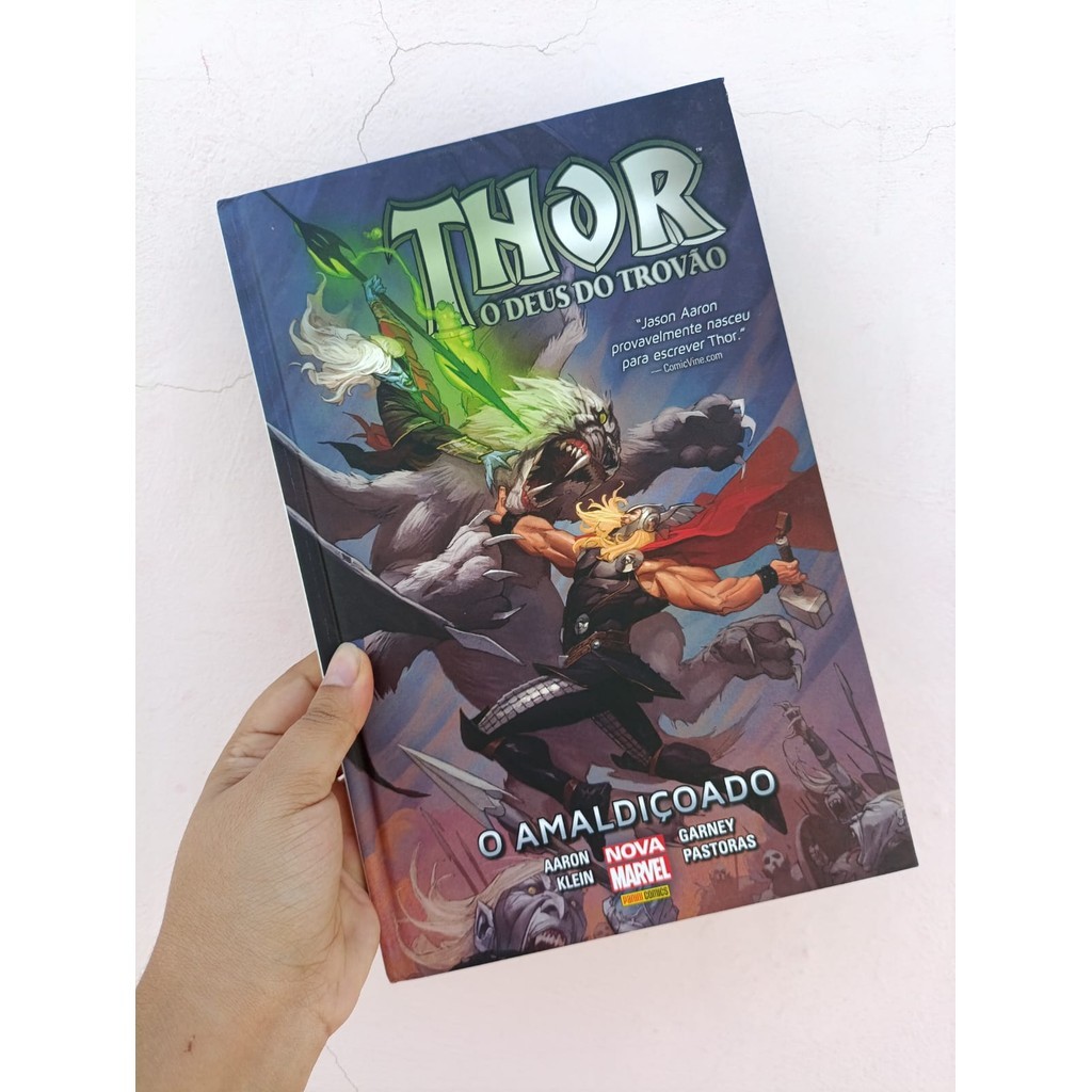 Thor o Deus do Trovão - O amaldiçoado - Aaron e Ribic Guice