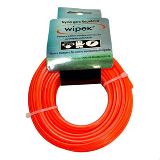 Fio Roçadeira Nylon 100% Virgem 3mm Quadrado Rolo 15 metros em Oferta na Shopee