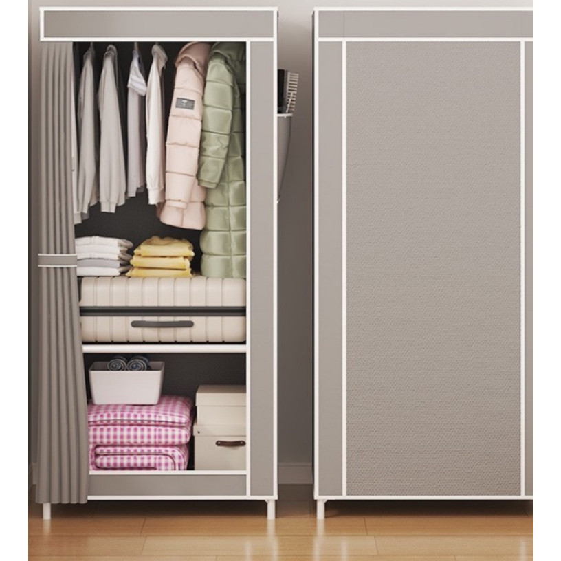 Guarda Roupa Dobrável Organizador De Roupas Closet Roupeiro Guarda Roupas Portátil Fácil E Prático