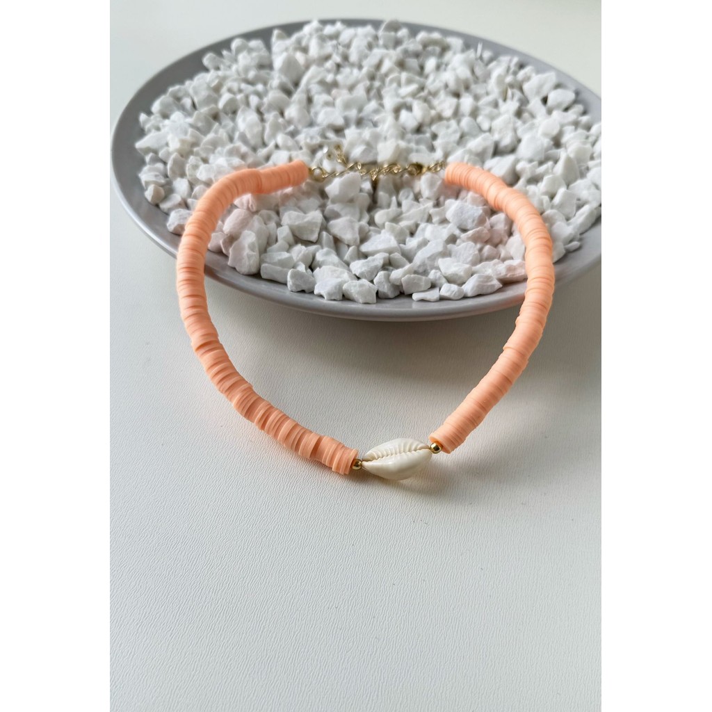 Choker de Fimo Búzio