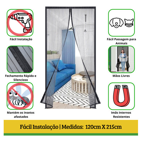 Cortina Magnetica para Porta: Onde Comprar | BuscaProdutos