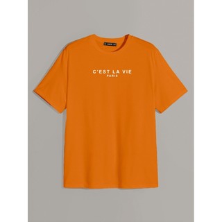 Camiseta Unissex Streetwear Estampada Cest La Vie Paris França Estampa Grafica Oversized Life Style