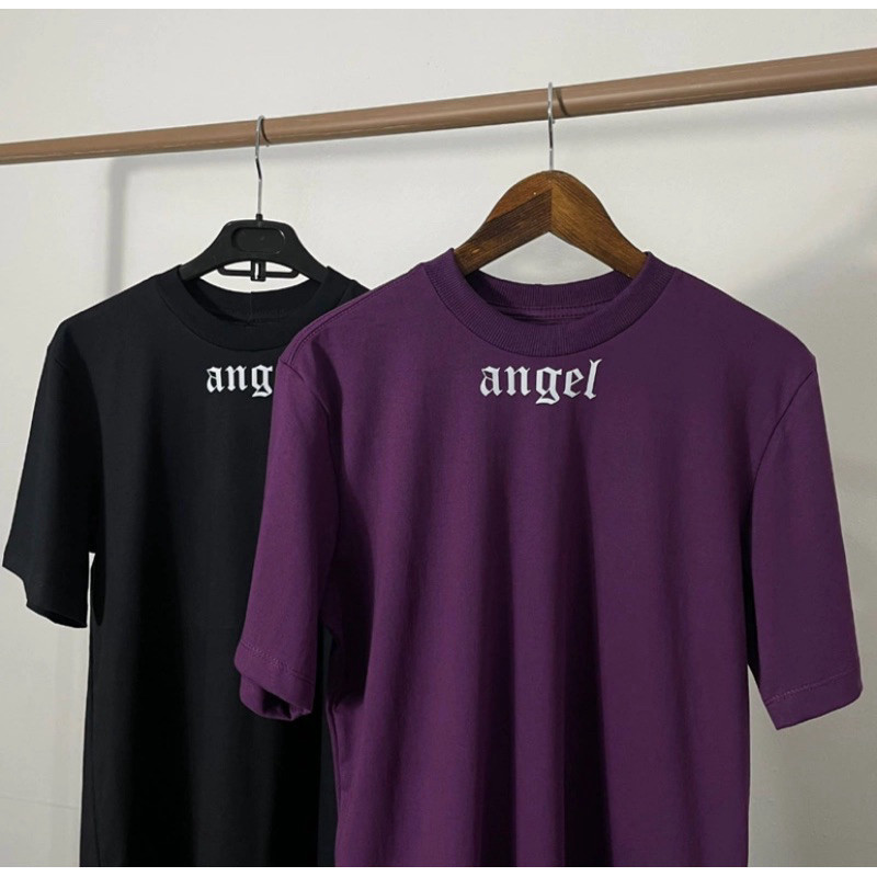 Camisa Premium Black Angel Palm Unissex Camiseta 100% Algodão Streetwear Lançamento Envio Imediato