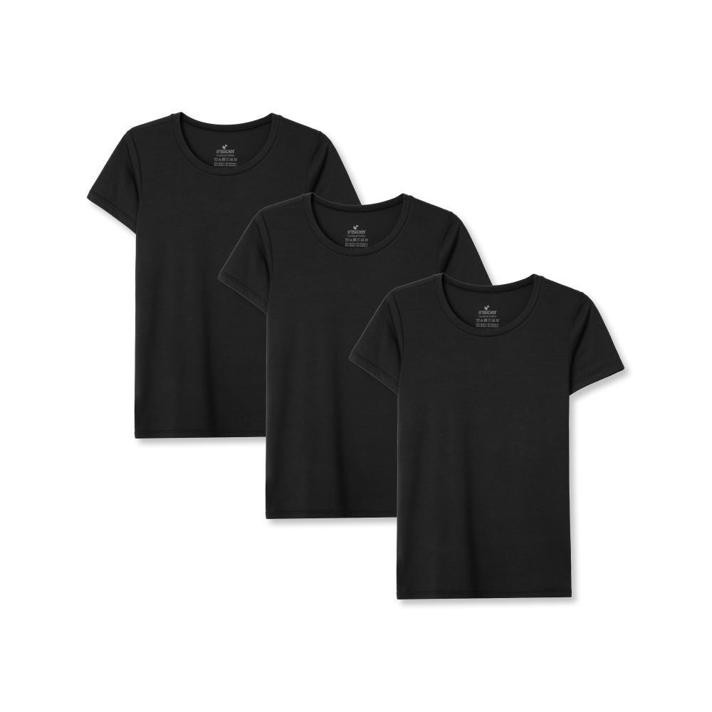 Kit 3 Tech T-shirt Gola U Feminino - Preta