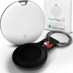 Tag Rastreador pelo App Buscar iPhone Faaftech Faaftag Mini Chip Gps Perdido Roubo Som com Chaveiro