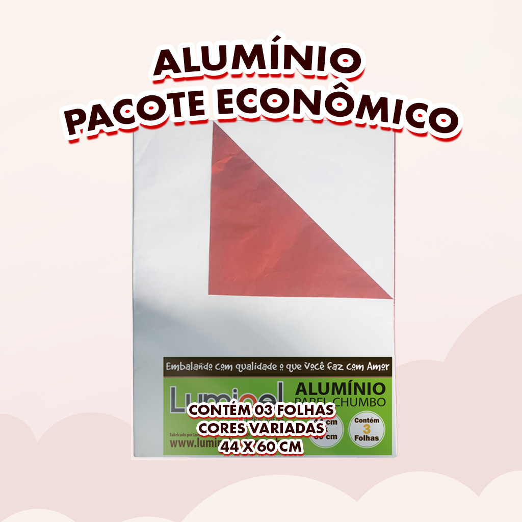 3 Folhas de Papel Chumbo 44x60cm Páscoa Econômico Colorido em Oferta na Shopee