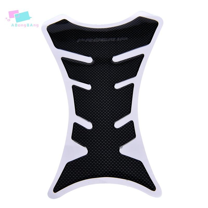 Abongbanghn Fibra De Carbono Tanque Almofada Tankpad Protetor Adesivo Motocicleta Universal Espinha De Peixe
