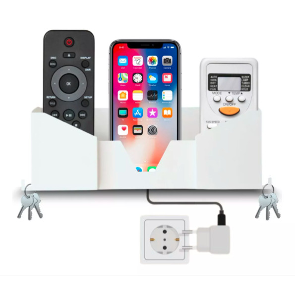 Suporte De Parede Controle Remoto Ar Celular Universal Chave em Oferta na Shopee