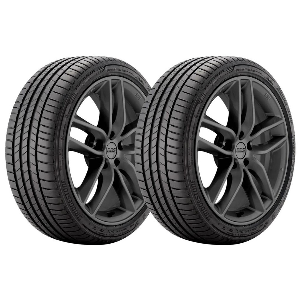 KIT 2 PNEUS ARO 17 225/45R17 BRIDGESTONE TURANZA T005 BL 91W