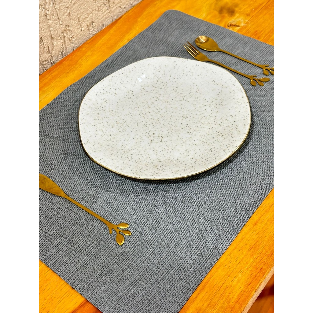 Jogo Americano Juta 2 a 10 Peças Impermeável Limpa Facil Pvc Retangular em Oferta na Shopee