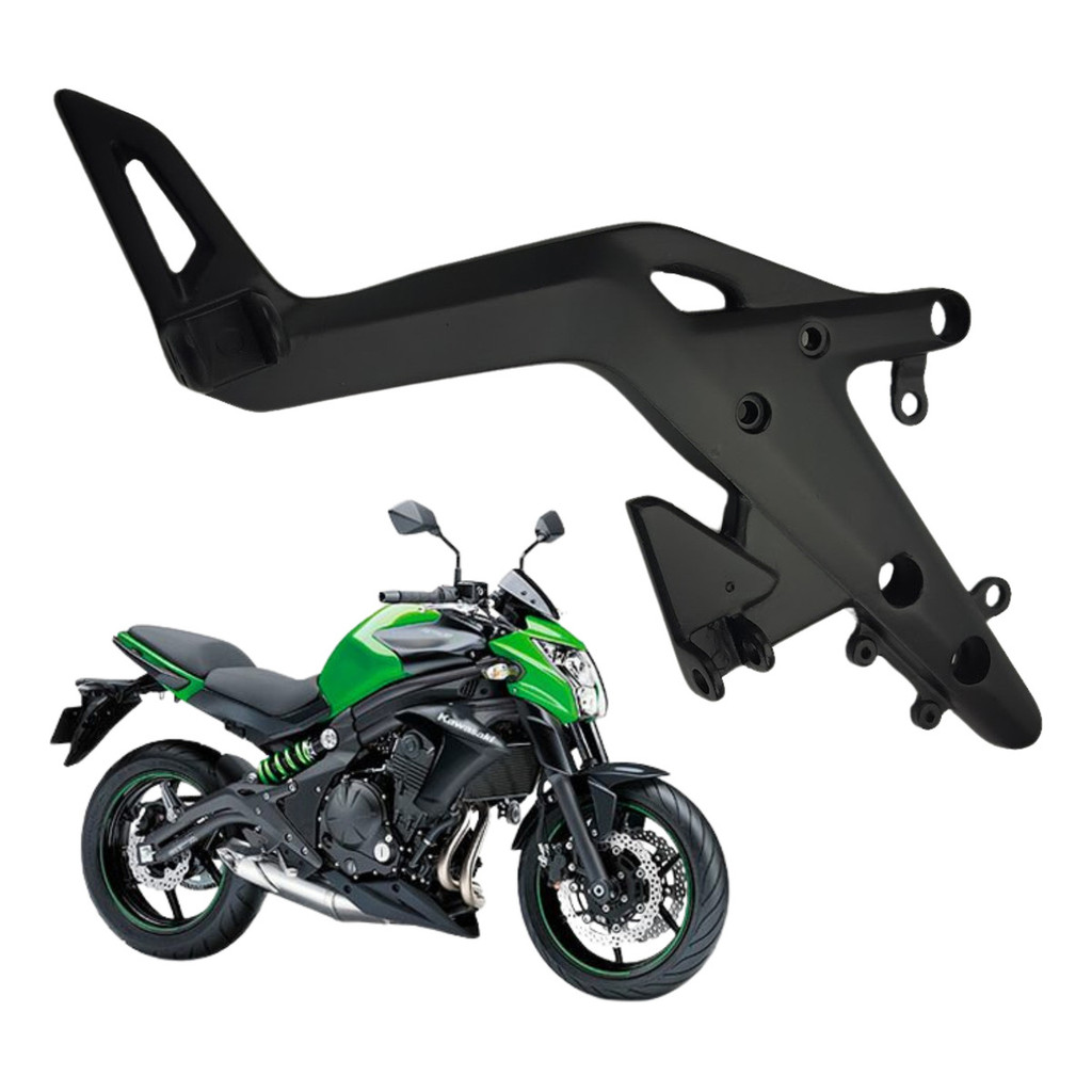 Suporte Pedaleira Ninja Er6n 2013 A 2014 Lado Direito Preto