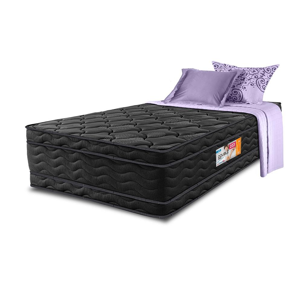 Colchão Solteiro OrtoFirm Black 88x188x32 Double Face Espuma D33 Preto em Oferta na Shopee