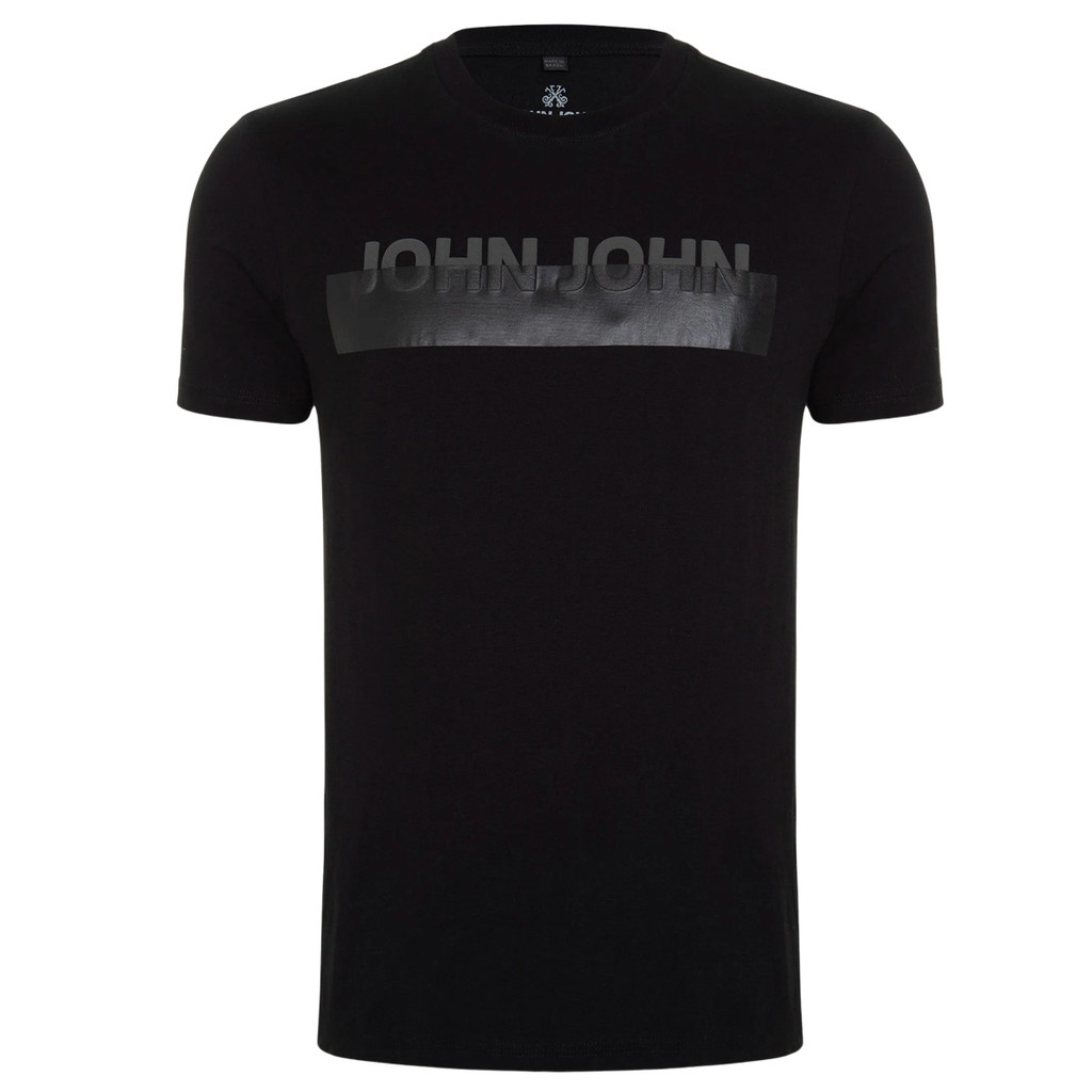 Camiseta John John Rise Preto