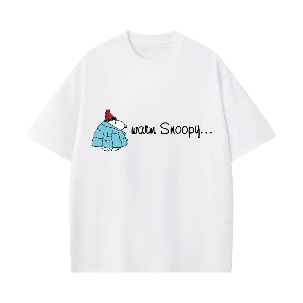 [Camiseta Premium Algodão Puro]LA camiseta snoopy Oversized streetwear Cartoon No 001 blusa t shirt#2