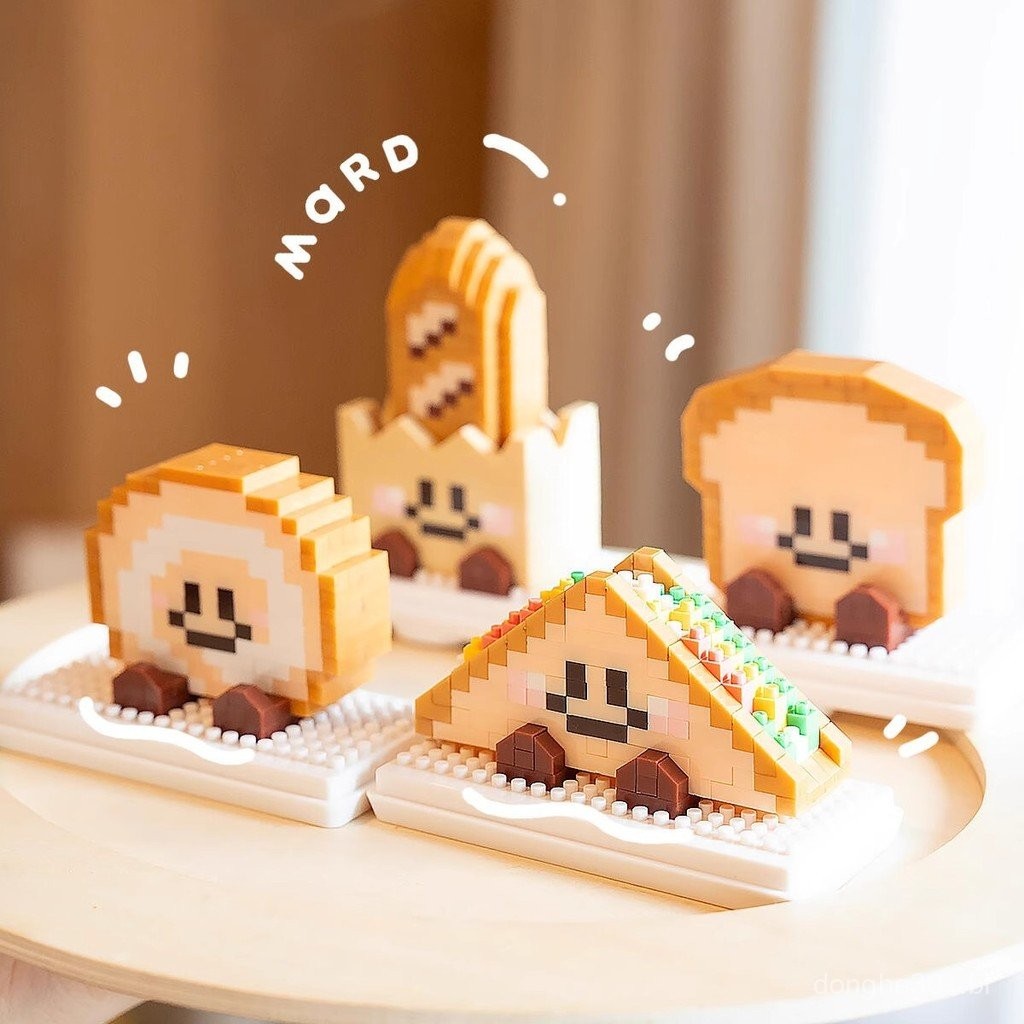 Compatível com peças de Lego, cubos de pão estilo suíço, compatíveis com decorações educacionais …