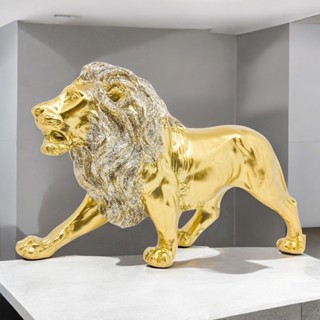 Leão Estatueta Decorativa Escultura Enfeite Mesa Estante Prateleira Decoração Sala Quarto Escritório em Oferta na Shopee
