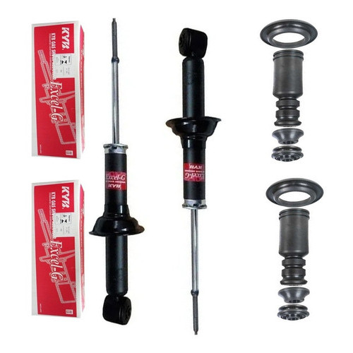 Par 2 Amortecedor + Kits Traseiro Kyb  Outlander Asx Novo 2010 2011 2012 2013 2014 2015 2016