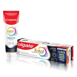 Creme Dental Colgate Total 12 Carvão Ativado 180g
