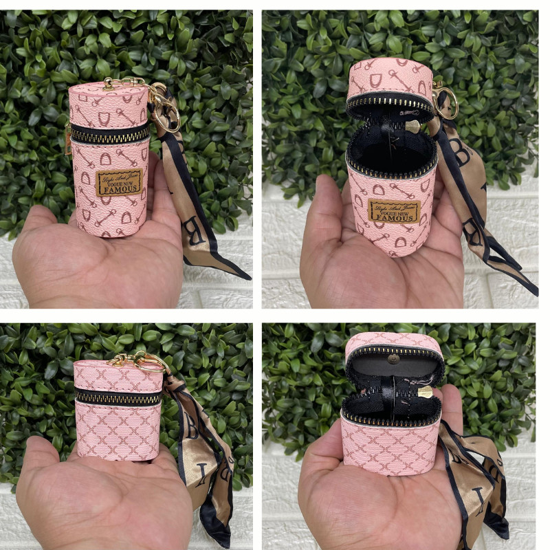 KIT 2 Acessório Para Bolsa Porta Baton e Chaveiro Luxo em Oferta na Shopee