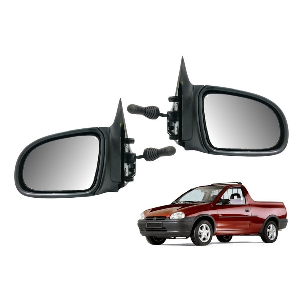 Par Retrovisor Corsa Wind Wagon Pick-up Sean Hatch 1996/2016