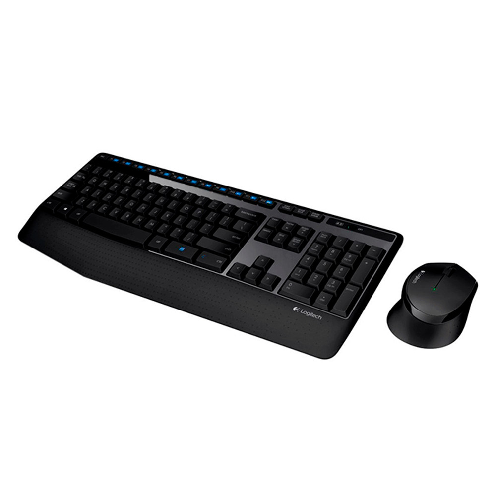 Imagem Kit Teclado e Mouse Logitech MK345 Confort, Membrana, Sem Fio, ABNT2 - 920-007821