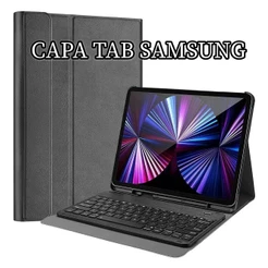 Capa protetora de PU couro sintetico sono Compativel Samsung TAB S6 Lite 10 4 POL A9 PLUS Qualidade Premium