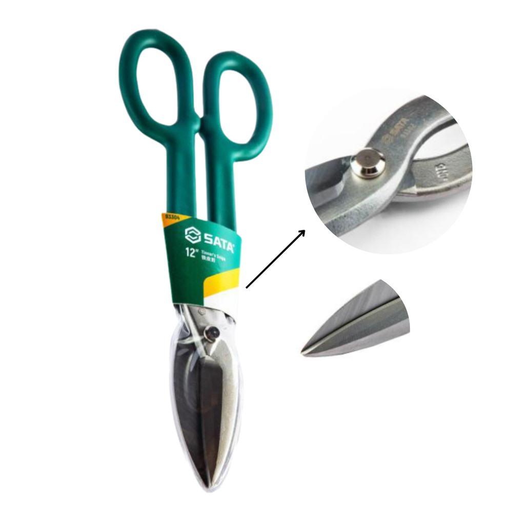 Tesoura Multiuso De 8' “Bulldog” - Sata ST93302ST