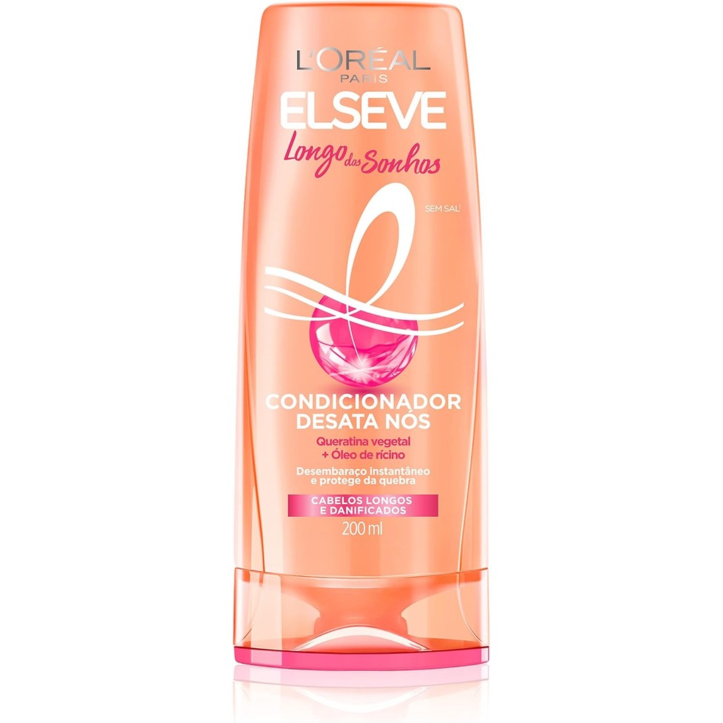Condicionador Elseve Longo Dos Sonhos 200ml em Oferta na Shopee