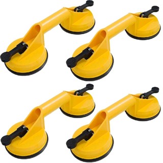 Kit 4 Ventosa Dupla P/ Vidros, Mármores, Espelhos Até 80kg em Oferta na Shopee