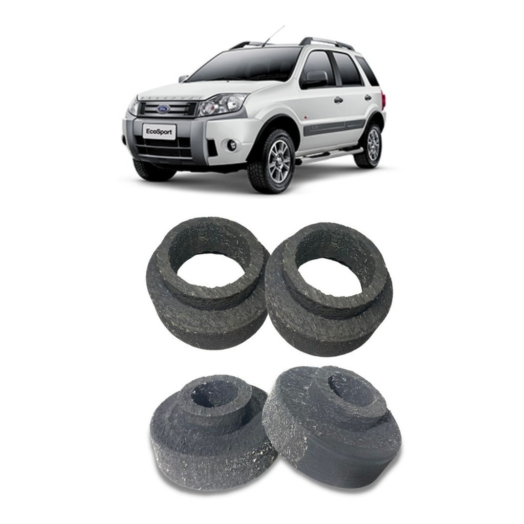 Kit Calço Mola Dianteiro E Traseiro Ecosport 2005/2012 3,5cm em Oferta na Shopee