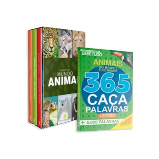 Combo Mundo Animal - Explore o Reino Animal em Oferta na Shopee