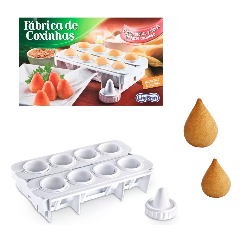 Forma para Coxinha Mini Caseira